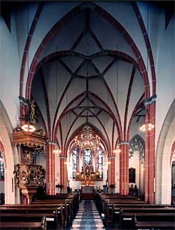 Foto St. Margareta Innenaufnahme,  Harald Blondiau